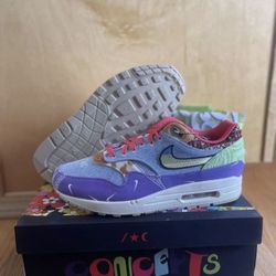 Concepts x Nike Air Max 1 SP Far Out CNCPTS DN1803-500 Sz 11 Special Box Brand New