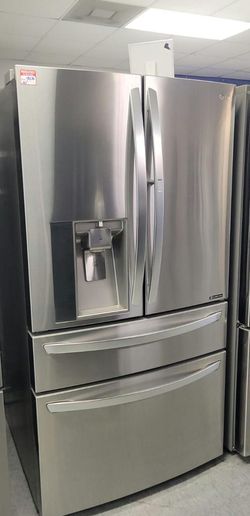 LG 4‑Door French Door Fridge – Stainless, Ice & Water