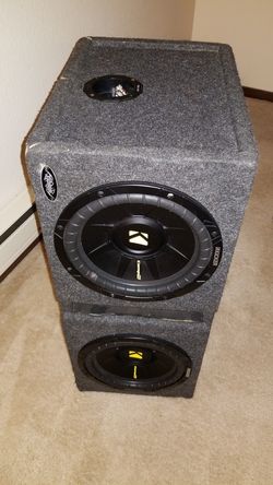 Subwoofer kicker 10"