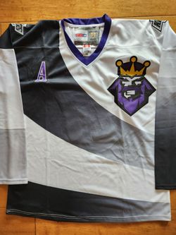 Los Angeles Kings Burger King Jersey 52 Throwback Jari Kurri