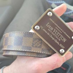 Unisex Reversible Louis Vuitton Belt