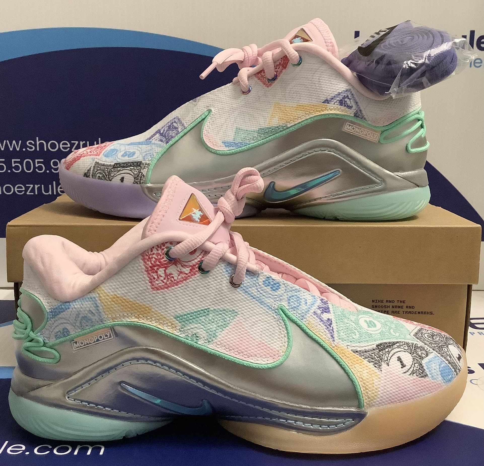 Size 8.5M|Brand New Nike LeBron 22 Monopoly Men’s Size 8.5