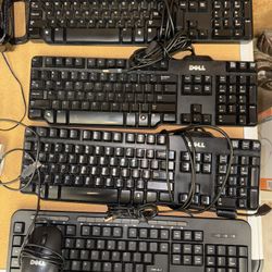 ⭐️ Dell Full Size Wired Keyboards with USB Connections ⭐️