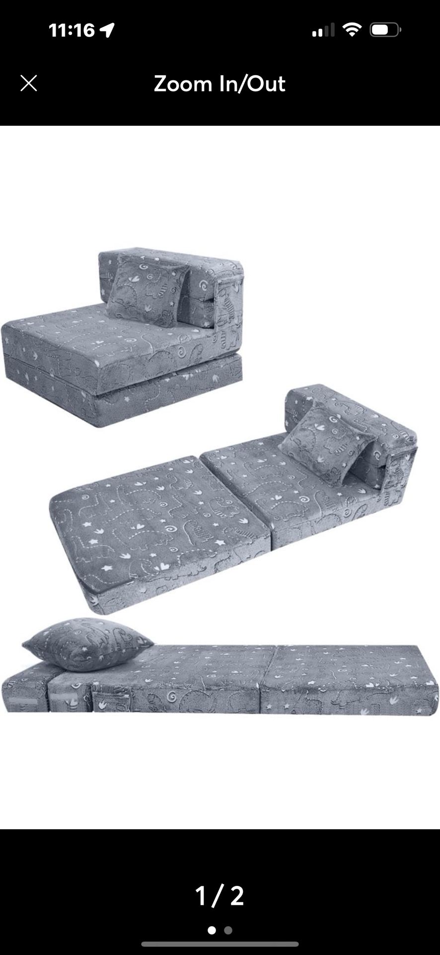 MeMoreCool Kids Floor Mattress Glow in The Dark