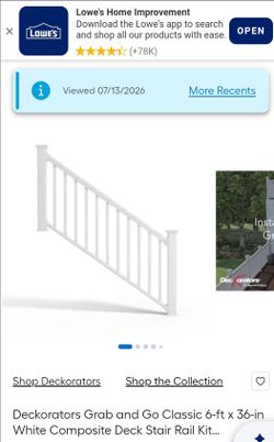 Banister & post