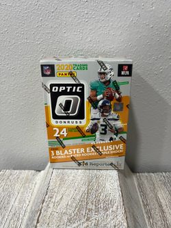 2020 Panini Donruss Optic NFL Football Factory Sealed Blaster Box - Purple Shock