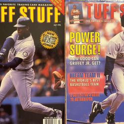 Ken Griffey Jr. Seattle Mariners Baseball Cards and Magazine Memorabilia