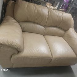 Like New Leather Sofa