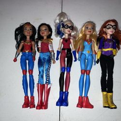 DC Superhero Girls Barbie Dolls