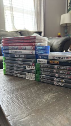 PS4 / PS5 / Xbox One Game Lot Bundle – New & CIB – $60 OBO