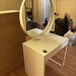 Desk, Vanity, Computer