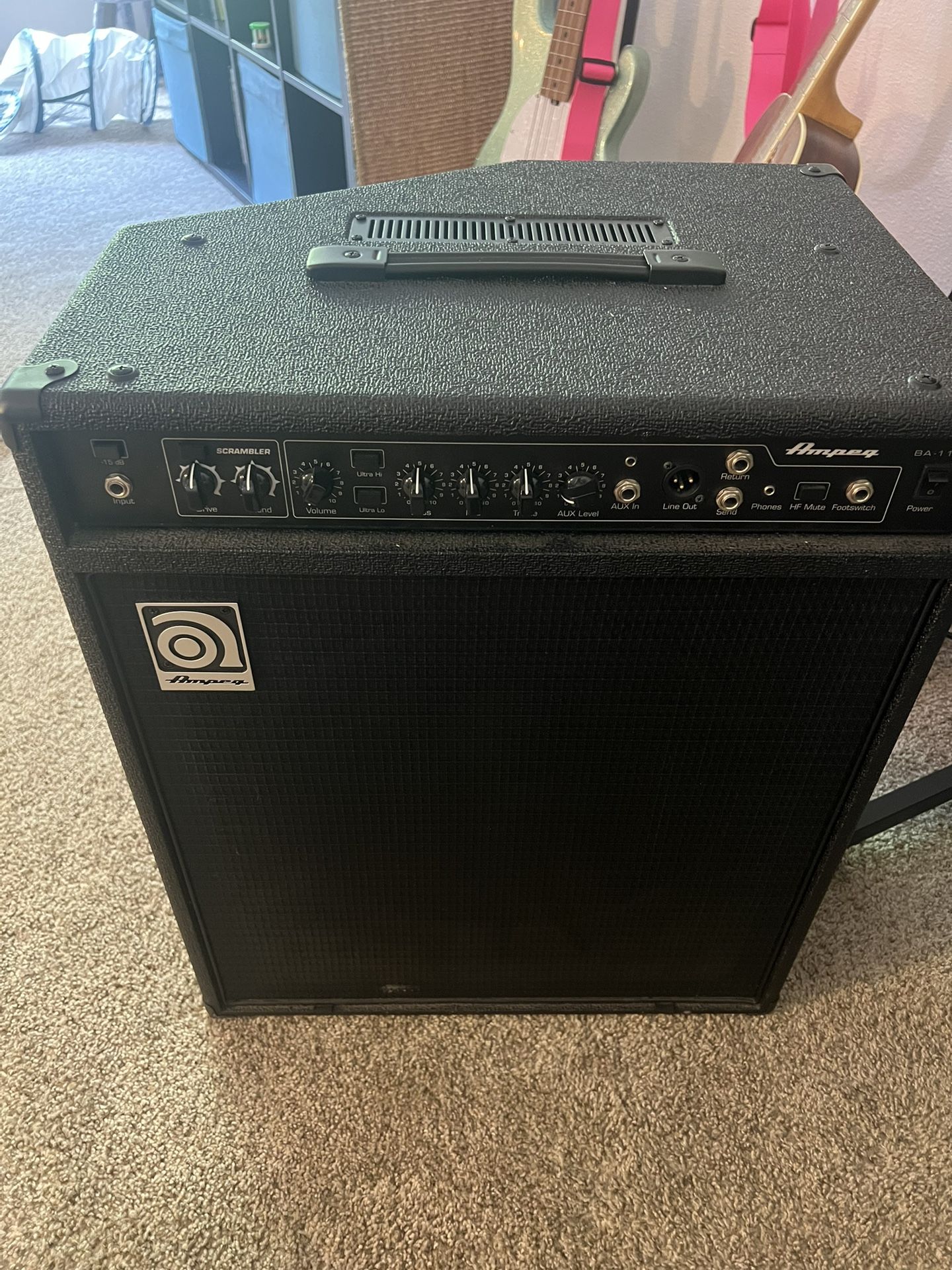 Ampeg BA-115 v2 Bass Combo Amp – Used – Great Condition Overall!