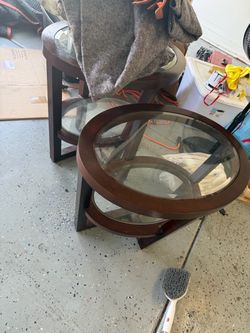 Two end tables