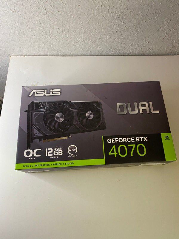 ASUS Dual GPU -  4070 OC
