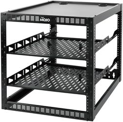 Tecmojo 12U Open Frame Network Rack for IT & AV#1838LUP1