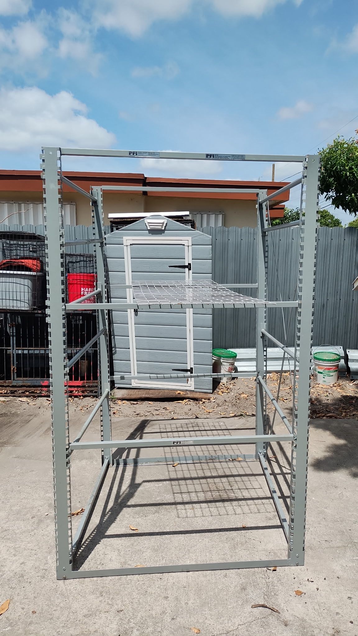 Heavy-Duty Metal Storage Rack/Shelving Unit