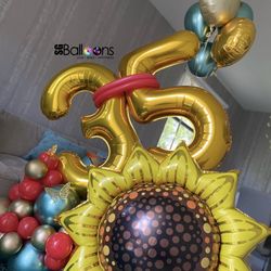 Balloons Bouquet - Happy Birthday 