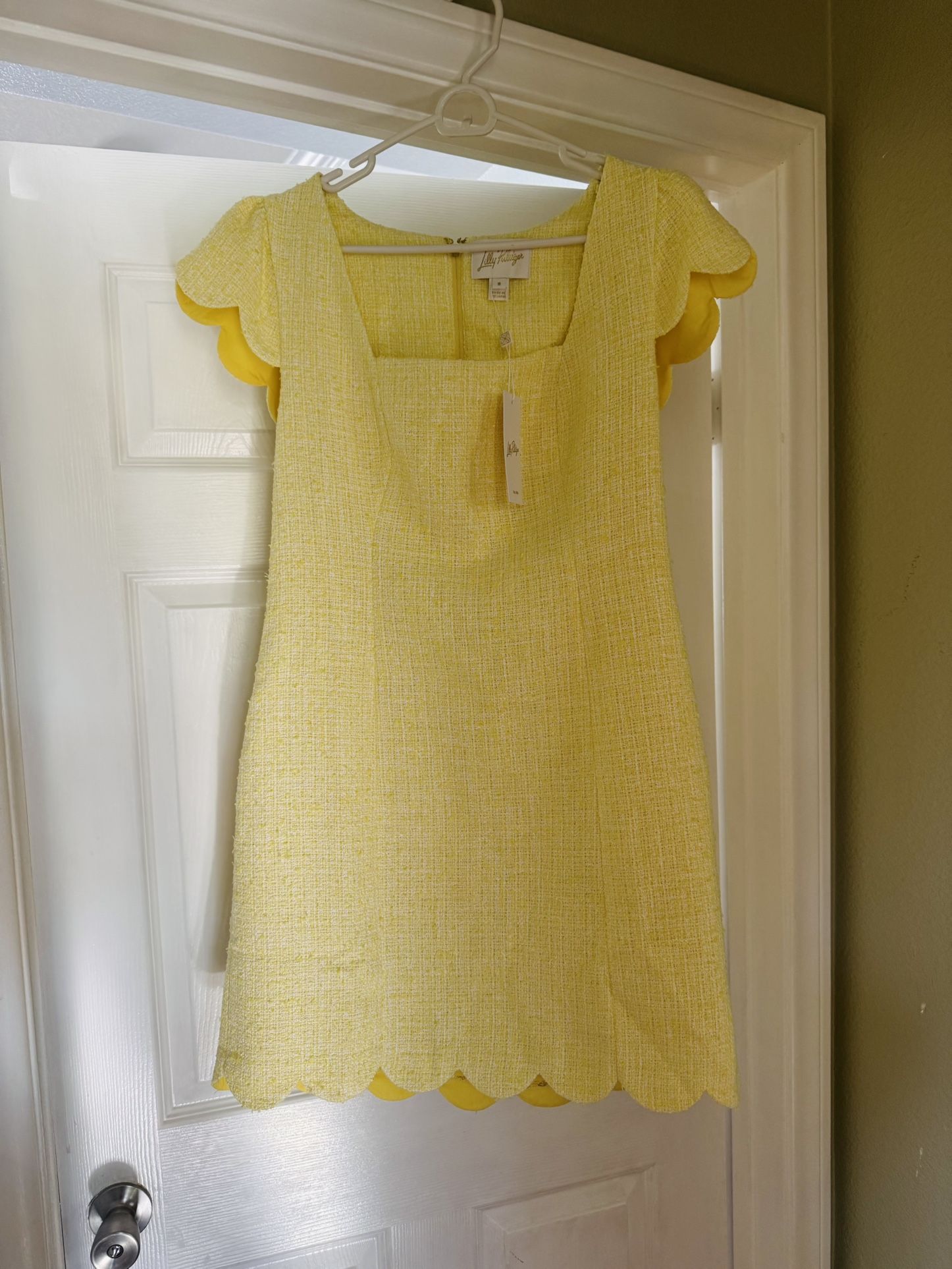 Lilly Pulitzer Yellow Dress