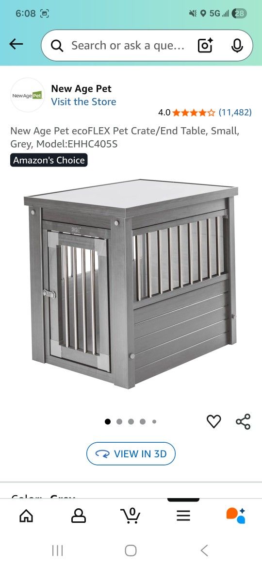 Dog Crate Furniture For Small Dog Or Cat
