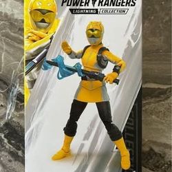 Beast Morphers Yellow Ranger 6" Action Figure Power Rangers Lightning Collection