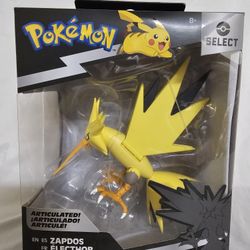6" Pokémon Zapdos Figure
