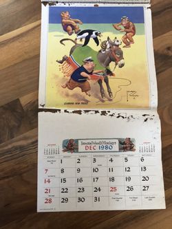 1980 Lawson Woods Calendar 