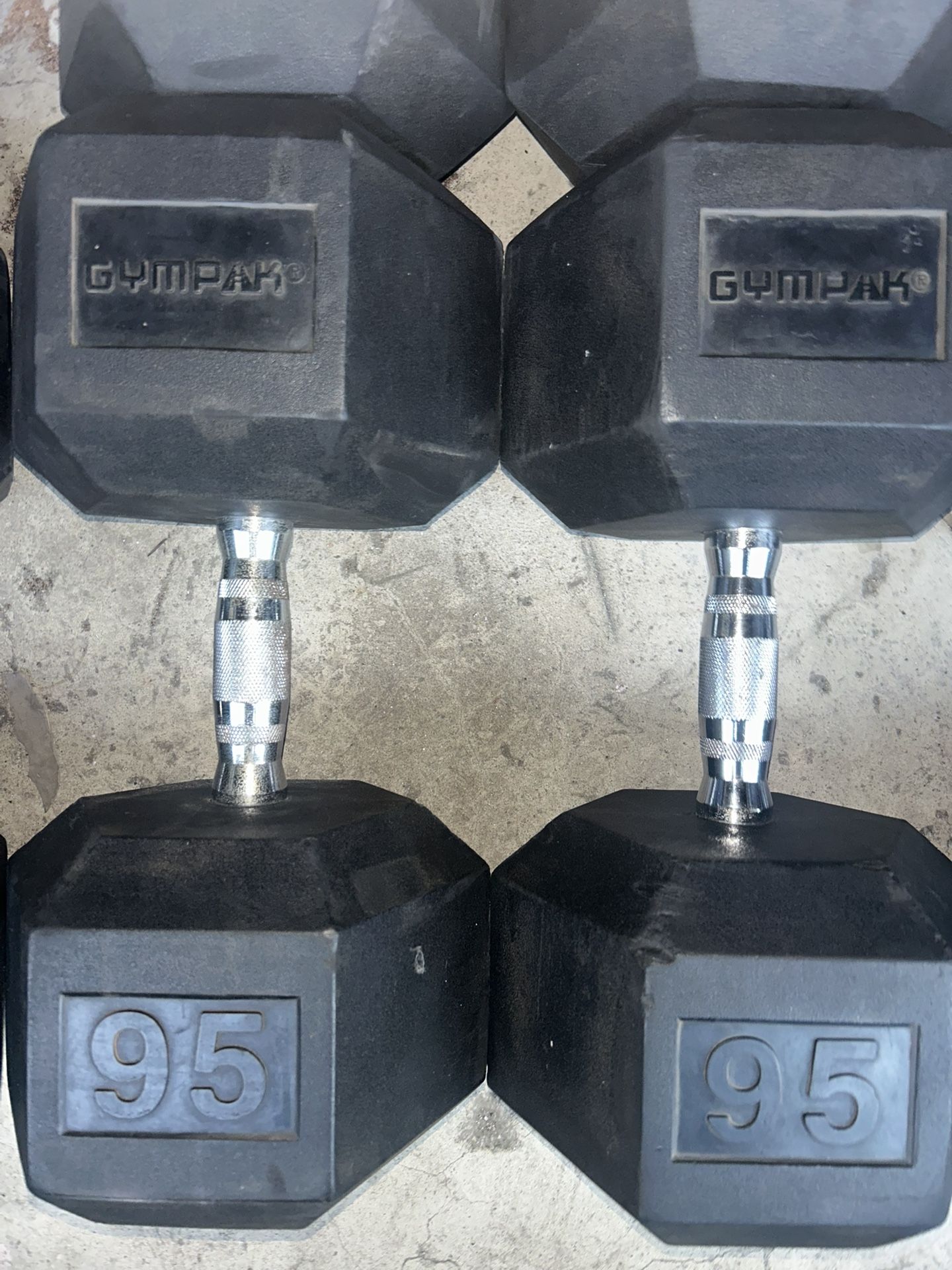 95 Lbs Dumbbells Great Condition