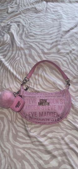 Steve Madden pink shoulder purse