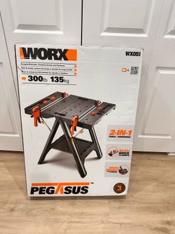 Worx Pegasus Folding Work Table and Sawhorse