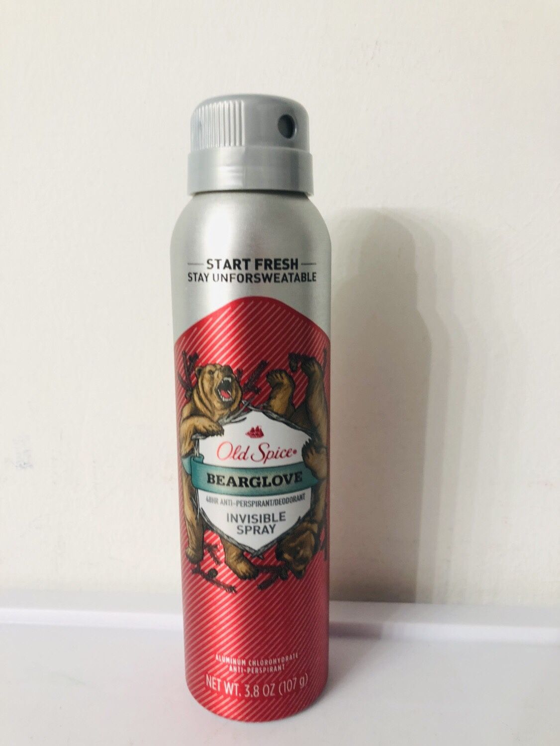 Old spice desodorante spray 3.8 oz