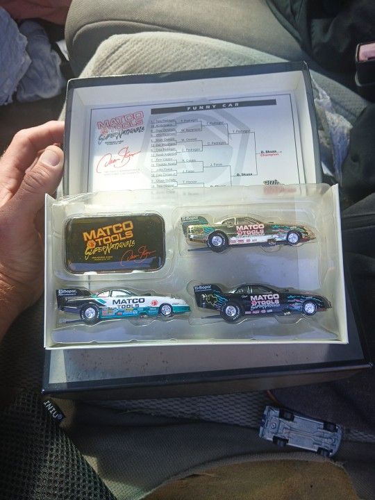 Don Skuza 1997 Nitro Funny Car Champion 3 car set in the box collectors set