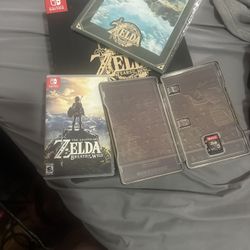 The legend Of Zelda breath Of The Wild & Tear Of The kingdom Collectors Edition  Nintendo switch 
