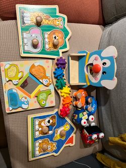 Melissa And Doug Toy Puzzle Bundle
