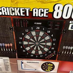 Vintage Triumph Professional Cricket Ace 800 Dart Board