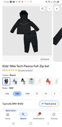 Nike Tech-fleece Full Zip Sweat Suit 