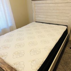 Bed Frame and mattress 