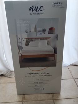 New Nue by Novaform 10" Queen Gel Memory Foam Mattress