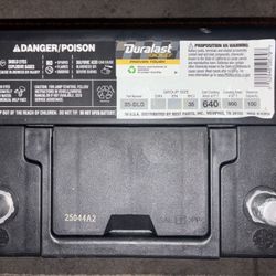 Duralast 35-DLG 800 CCA “ BRAND NEW”