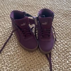 Burgundy Puma Shoes