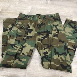 10 deep brand Military camo chino khaki pants size 36