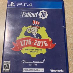 PS4 Fallout 76 1776+2076