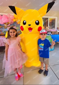 Pikachu Ketchup Mascot Costume For Sale
