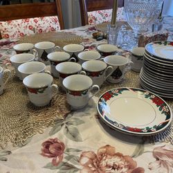 Tienshan Fine Christmas China 