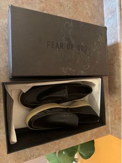 Fear of God men’s casual slip on dressing shoes size 43