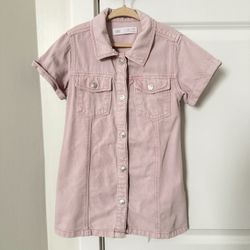 Zara Denim Toddler Dress