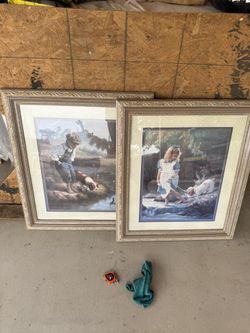 White Wood Frame