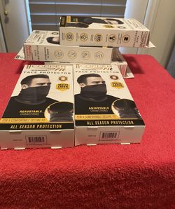 Lot Of 5 Copper Fit Face Protectors