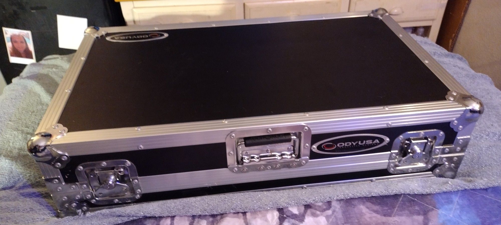 Pioneer DJ Mixer With Two Different Lights + Mixer Stand