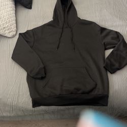 Black Hoodie Size L 