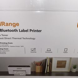 Bluetooth/USB label printer